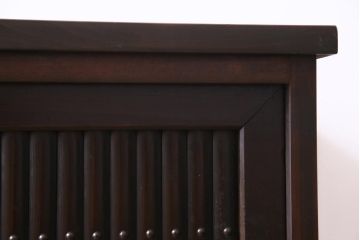 ラフジュ工房オリジナル　箪笥の引き戸を利用した和モダンなサイドボード(戸棚、収納棚)