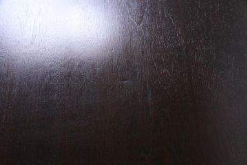 中古　松本民芸家具　特注品　2人掛け用ダイニングテーブル(食卓)(1)