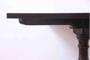 中古　松本民芸家具　特注品　2人掛け用ダイニングテーブル(食卓)(1)