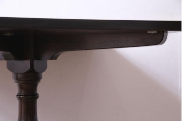 中古　松本民芸家具　特注品　2人掛け用ダイニングテーブル(食卓)(3)