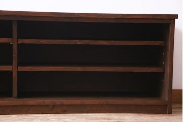 ラフジュ工房オリジナル　古建具リメイク　組子が和モダンな雰囲気醸し出すローボード(、テレビ台、テレビボード、収納棚、戸棚)