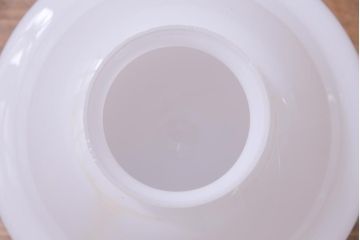 大正昭和初期(戦前)　おしゃれなガラスシェード照明(天井照明、吊り下げ照明)(1)