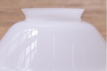 大正昭和初期(戦前)　おしゃれなガラスシェード照明(天井照明、吊り下げ照明)(1)