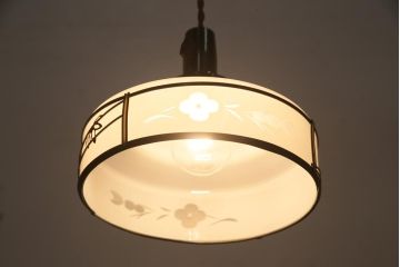 昭和レトロ　日本風情が感じられるペンダントライト(天井照明)