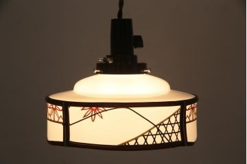 昭和レトロ　和の雰囲気が引き立つペンダントライト(天井照明)