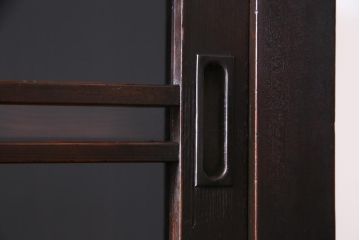 アンティーク家具　和製アンティーク　明治期　深い色味や風合いが味わい深い五尺水屋箪笥(時代箪笥、重ね箪笥、収納棚)