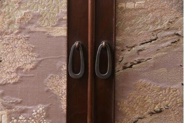 上手物　桑材　品のある佇まいが魅力的な指物家具の収納棚(戸棚)