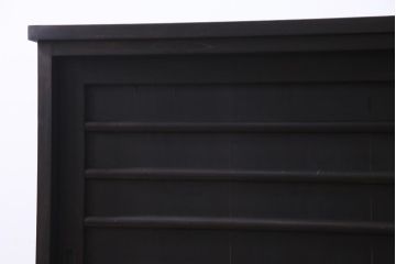 ラフジュ工房オリジナル　上品な趣きの建具をリメイクした収納棚(戸棚、サイドボード)