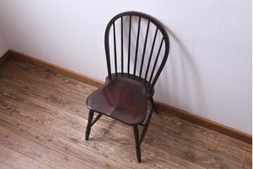 中古　松本民芸家具　ビンテージ　#72型・リーチチェア(ダイニングチェア、椅子)