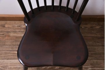 中古　松本民芸家具　ビンテージ　#72型・リーチチェア(ダイニングチェア、椅子)