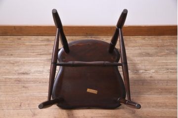 中古　松本民芸家具　ビンテージ　#72型・リーチチェア(ダイニングチェア、椅子)