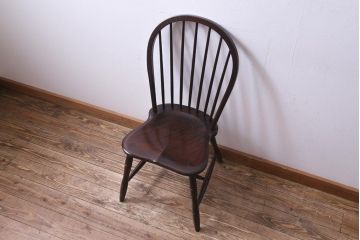 中古　松本民芸家具　ビンテージ　#72型・リーチチェア(ダイニングチェア、椅子)(1)