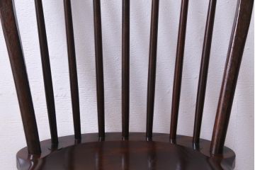 中古　松本民芸家具　ビンテージ　#72型・リーチチェア(ダイニングチェア、椅子)(2)