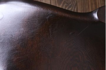 中古　松本民芸家具　ビンテージ　#72型・リーチチェア(ダイニングチェア、椅子)(2)