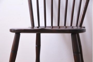 中古　松本民芸家具　ビンテージ　#72型・リーチチェア(ダイニングチェア、椅子)(2)