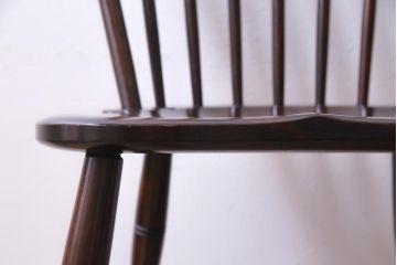 中古　松本民芸家具　ビンテージ　#72型・リーチチェア(ダイニングチェア、椅子)(2)
