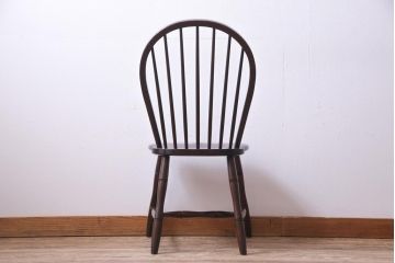 中古　松本民芸家具　ビンテージ　#72型・リーチチェア(ダイニングチェア、椅子)(2)