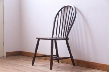 中古　松本民芸家具　ビンテージ　#72型・リーチチェア(ダイニングチェア、椅子)(3)