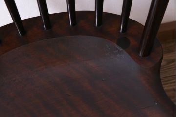 中古　松本民芸家具　ビンテージ　#72型・リーチチェア(ダイニングチェア、椅子)(3)