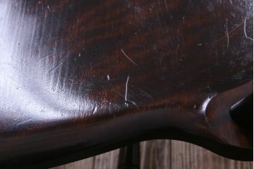 中古　松本民芸家具　ビンテージ　#72型・リーチチェア(ダイニングチェア、椅子)(3)