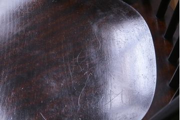中古　松本民芸家具　ビンテージ　#72型・リーチチェア(ダイニングチェア、椅子)(3)