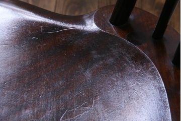 中古　松本民芸家具　ビンテージ　#72型・リーチチェア(ダイニングチェア、椅子)(3)