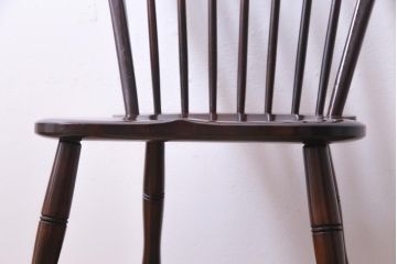 中古　松本民芸家具　ビンテージ　#72型・リーチチェア(ダイニングチェア、椅子)(3)