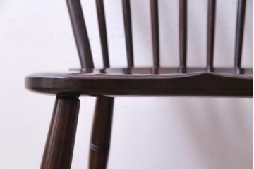 中古　松本民芸家具　ビンテージ　#72型・リーチチェア(ダイニングチェア、椅子)(3)