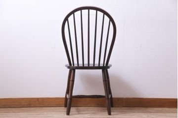 中古　松本民芸家具　ビンテージ　#72型・リーチチェア(ダイニングチェア、椅子)(3)
