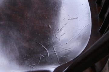 中古　松本民芸家具　ビンテージ　飽きのこないデザインが魅力の#72型・リーチチェア(ダイニングチェア、椅子)