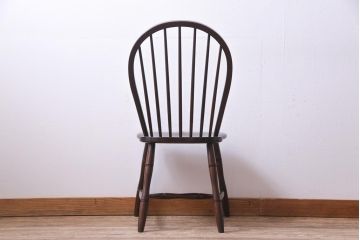 中古　松本民芸家具　ビンテージ　飽きのこないデザインが魅力の#72型・リーチチェア(ダイニングチェア、椅子)