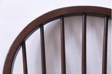 中古　松本民芸家具　ビンテージ　飽きのこないデザインが魅力の#72型・リーチチェア(ダイニングチェア、椅子)