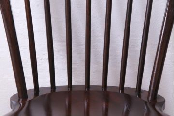中古　松本民芸家具　ビンテージ　飽きのこないデザインが魅力の#72型・リーチチェア(ダイニングチェア、椅子)