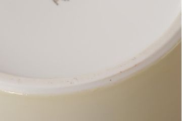 アンティーク雑貨　オールドノリタケ(日陶・則武)　牡丹の図柄が可憐な印象与える火鉢(手あぶり、鉢カバー)