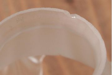 フランスアンティーク　シックなデザインのウォールブラケットライト(壁掛け照明、ランプ)