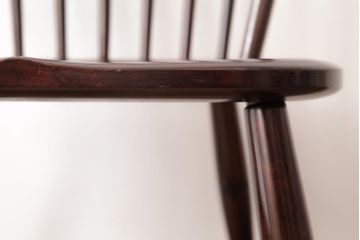 中古　松本民芸家具　ビンテージ　飽きのこないデザインが魅力の#72型・リーチチェア(ダイニングチェア、椅子)(1)