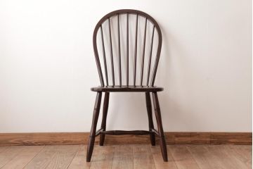 中古　松本民芸家具　ビンテージ　飽きのこないデザインが魅力の#72型・リーチチェア(ダイニングチェア、椅子)(2)