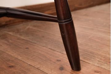 中古　松本民芸家具　ビンテージ　飽きのこないデザインが魅力の#72型・リーチチェア(ダイニングチェア、椅子)(2)