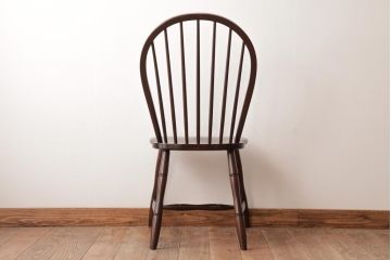 中古　松本民芸家具　ビンテージ　飽きのこないデザインが魅力の#72型・リーチチェア(ダイニングチェア、椅子)(2)