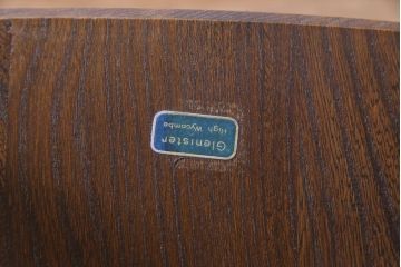 ヴィンテージ家具　イギリスビンテージ　ニレ材・バーチ材　ほっと落ち着く印象与えるチェア(ダイニングチェア)