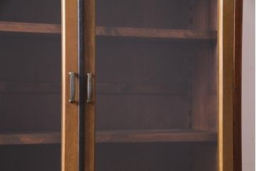アンティーク家具　和製アンティーク　クラシカルな雰囲気の重ねブックケース(本箱、収納棚、キャビネット)