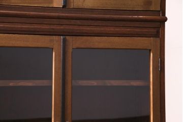 アンティーク家具　和製アンティーク　クラシカルな雰囲気の重ねブックケース(本箱、収納棚、キャビネット)