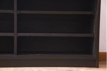 ラフジュ工房オリジナル　古建具リメイク　レトロな雰囲気がお洒落な収納棚(戸棚、リビングボード)