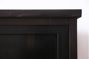 ラフジュ工房オリジナル　古建具リメイク　レトロな雰囲気がお洒落な収納棚(戸棚、リビングボード)