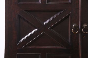 中古　松本民芸家具　衣装盆と取り替えられる棚板付きG型和タンス(チェスト、収納棚、着物箪笥)(定価約67万円)