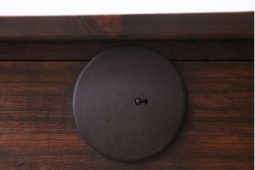 リメイク家具　桐材　素朴な佇まいの脚付き箪笥ローボード(チェスト、引き出し、桐箪笥、桐たんす)