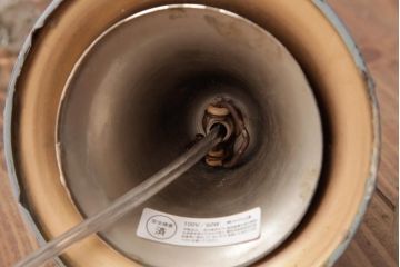 フランスビンテージ　レアデザイン!　フレンチシックなガラスドロップのペンダントライト(シャンデリア、天井照明、吊り下げ照明)