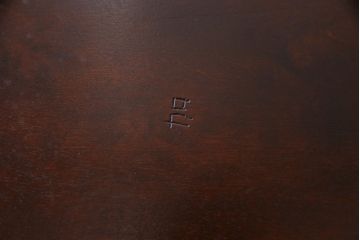 中古美品　松本民芸家具　ビンテージ　凛とした雰囲気を漂わせる#72型・リーチチェア(ダイニングチェア、椅子)(1)