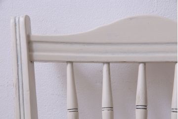 ペイント家具　フレンチカントリーにおすすめなイギリス製のアンティークチェア(ダイニングチェア)