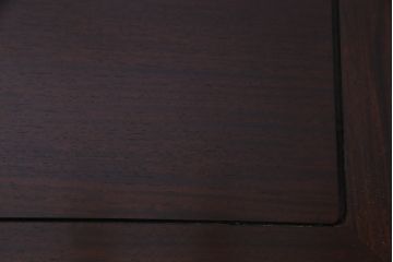 中古　唐木指物　紫檀材　高級感あふれる本漆塗りの座卓(ローテーブル、センターテーブル)(定価約80万円)